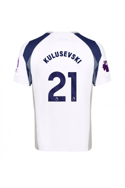Tottenham Hotspur Dejan Kulusevski #21 Jalkapallovaatteet Kotipaita 2025-26 Lyhythihainen Tottenham Hotspur Dejan Kulusevski #21 Jalkapallovaatteet Kotipaita 2025-26 Lyhythihainen